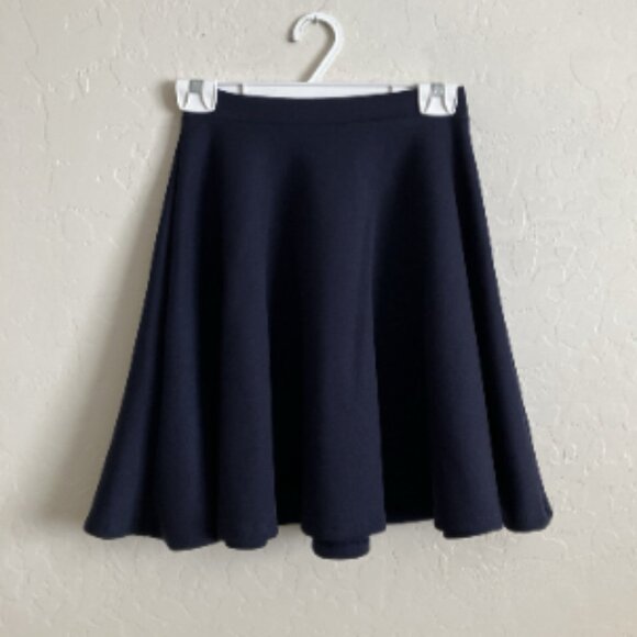 Skate Skirt Womens Small Blue Mini A Line Short Stretch Skater Comfort NEW - Picture 1 of 12